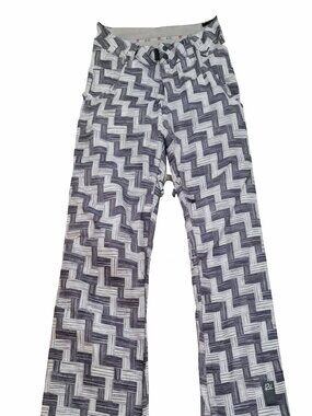 RIDE Women's HIGHLAND Insulated Snowboard Ski Pants Black and White Small